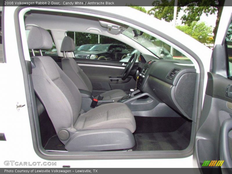 Candy White / Anthracite Black 2008 Volkswagen Rabbit 2 Door