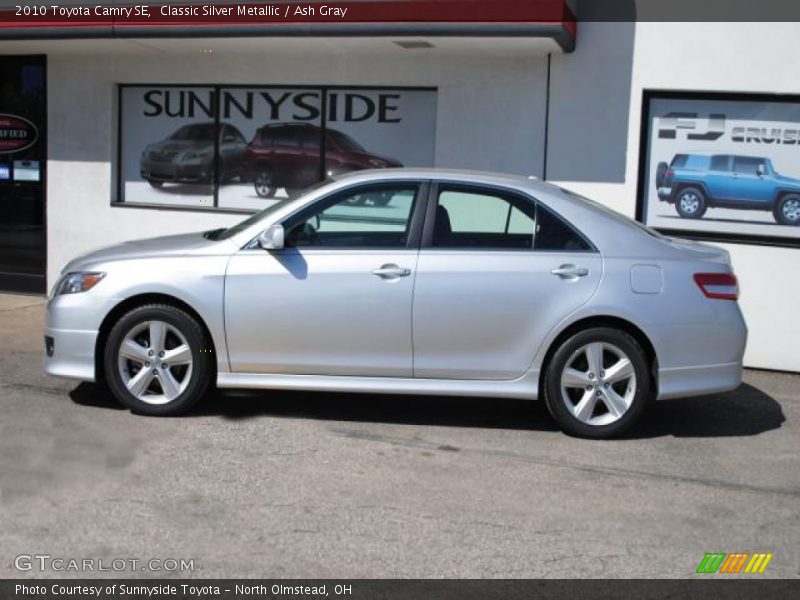 Classic Silver Metallic / Ash Gray 2010 Toyota Camry SE