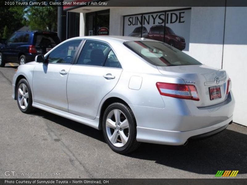 Classic Silver Metallic / Ash Gray 2010 Toyota Camry SE