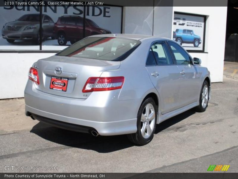 Classic Silver Metallic / Ash Gray 2010 Toyota Camry SE