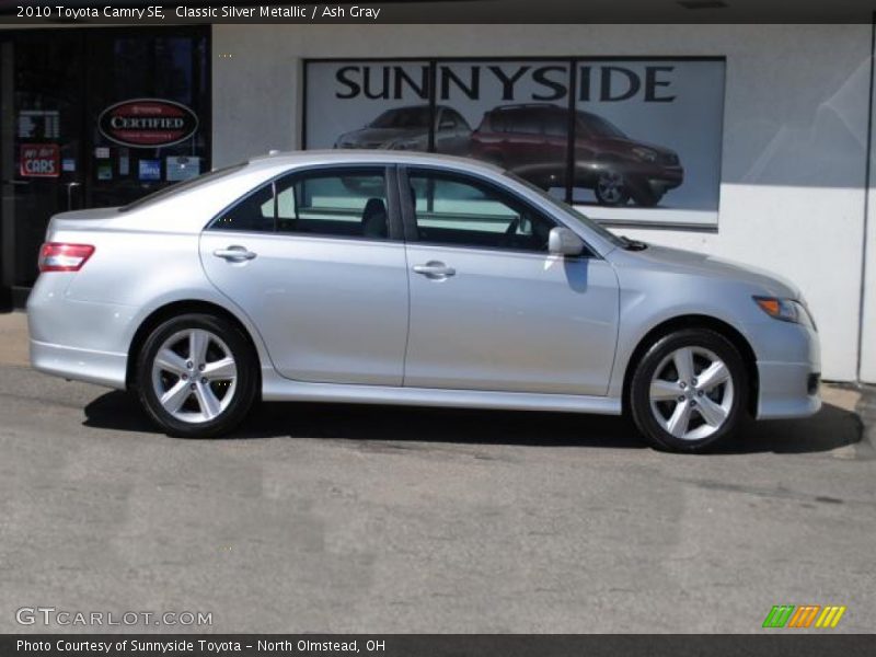 Classic Silver Metallic / Ash Gray 2010 Toyota Camry SE