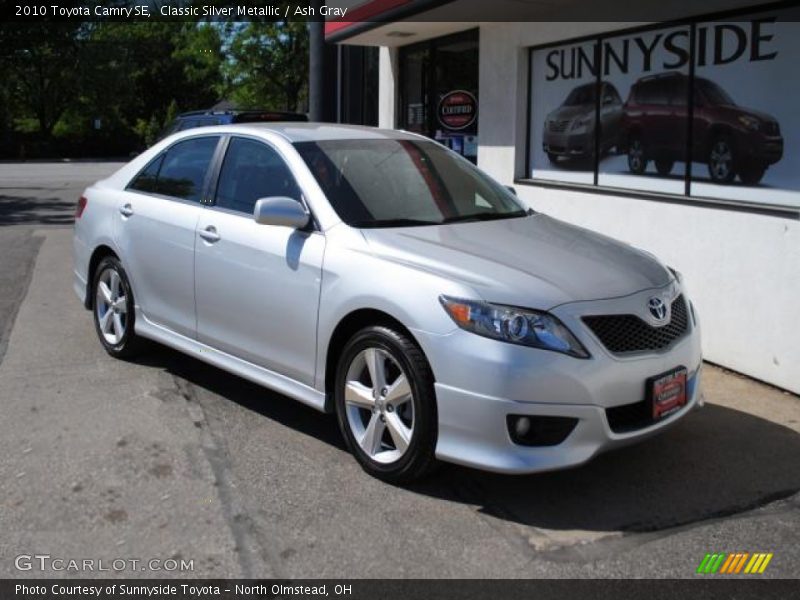 Classic Silver Metallic / Ash Gray 2010 Toyota Camry SE