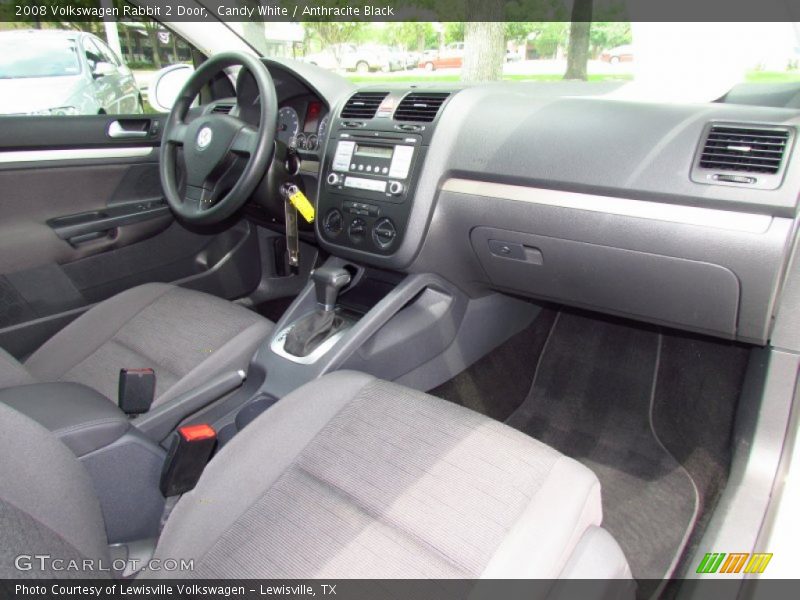 Candy White / Anthracite Black 2008 Volkswagen Rabbit 2 Door