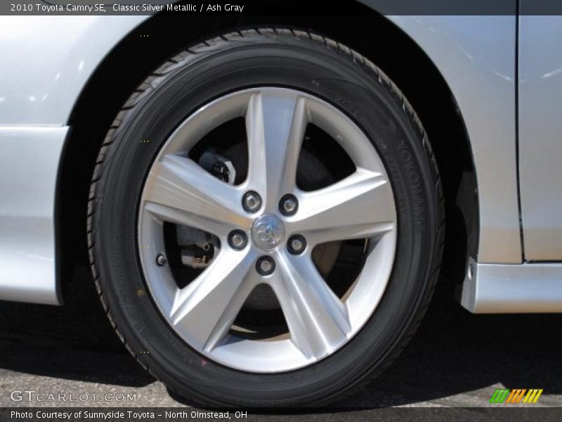 Classic Silver Metallic / Ash Gray 2010 Toyota Camry SE