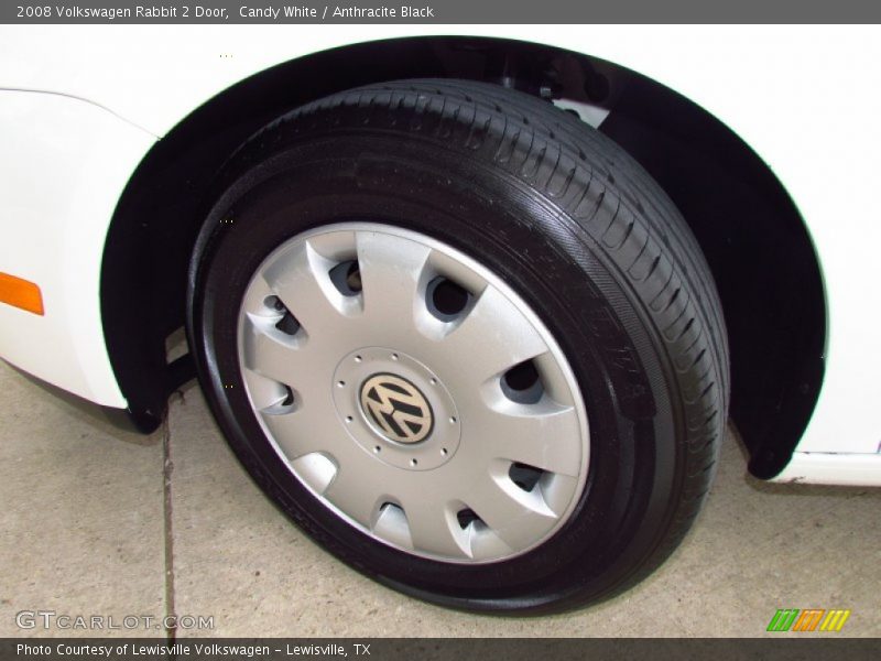 Candy White / Anthracite Black 2008 Volkswagen Rabbit 2 Door