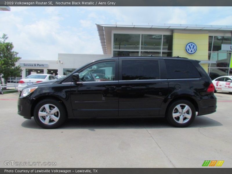 Nocturne Black Metallic / Aero Grey 2009 Volkswagen Routan SE