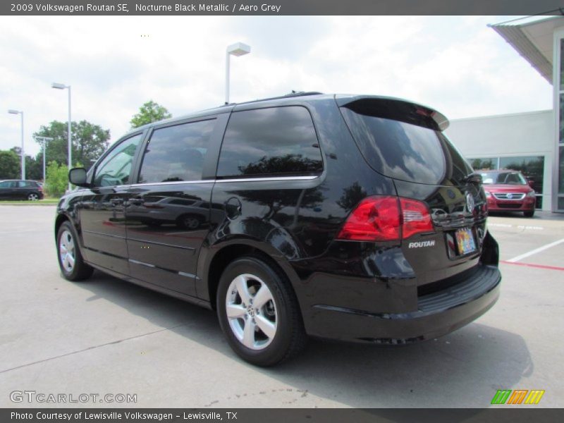 Nocturne Black Metallic / Aero Grey 2009 Volkswagen Routan SE