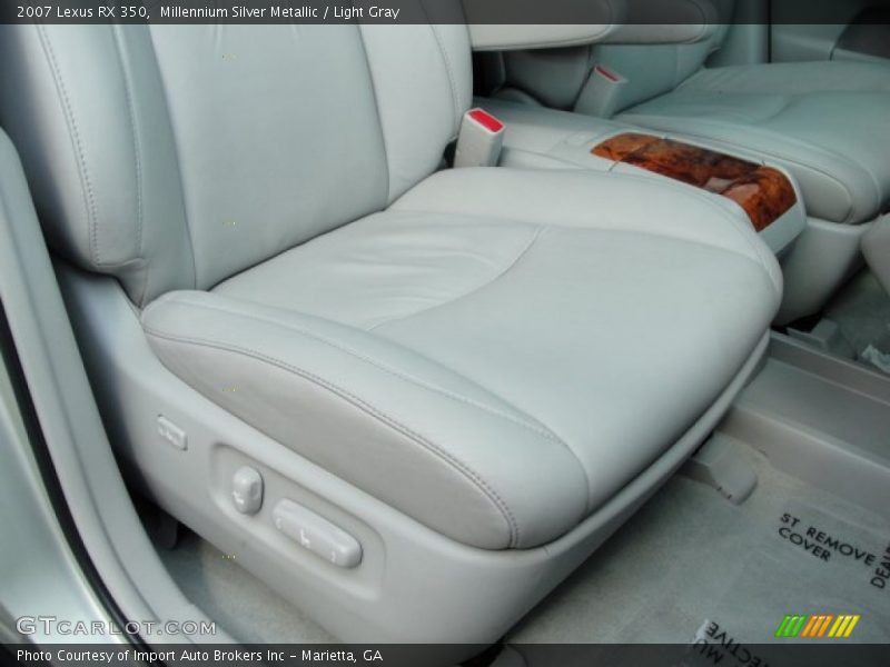 Millennium Silver Metallic / Light Gray 2007 Lexus RX 350