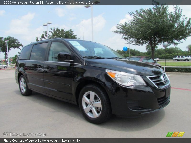 Nocturne Black Metallic / Aero Grey 2009 Volkswagen Routan SE