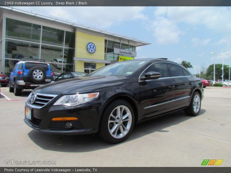 Deep Black / Black 2009 Volkswagen CC Luxury