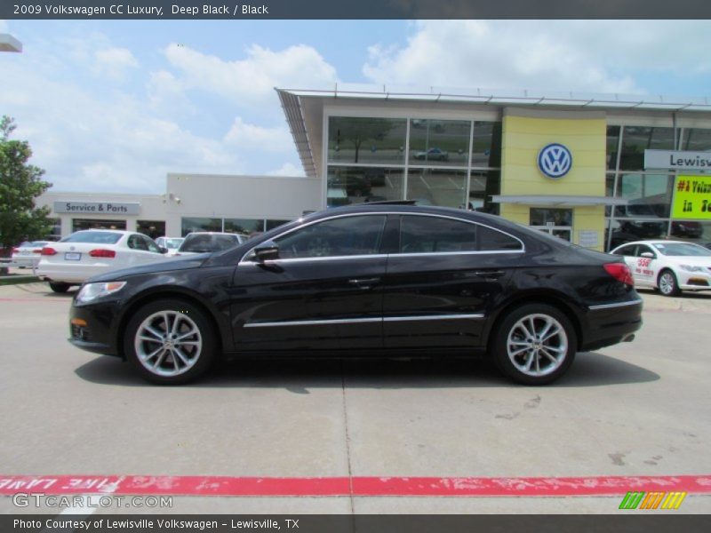 Deep Black / Black 2009 Volkswagen CC Luxury