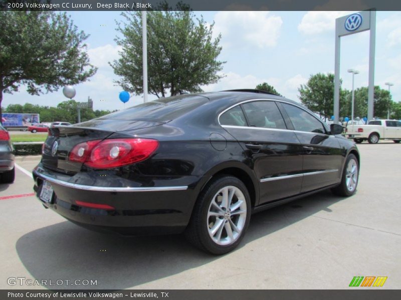 Deep Black / Black 2009 Volkswagen CC Luxury
