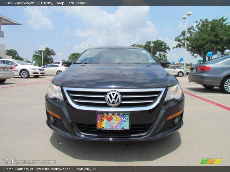 Deep Black / Black 2009 Volkswagen CC Luxury