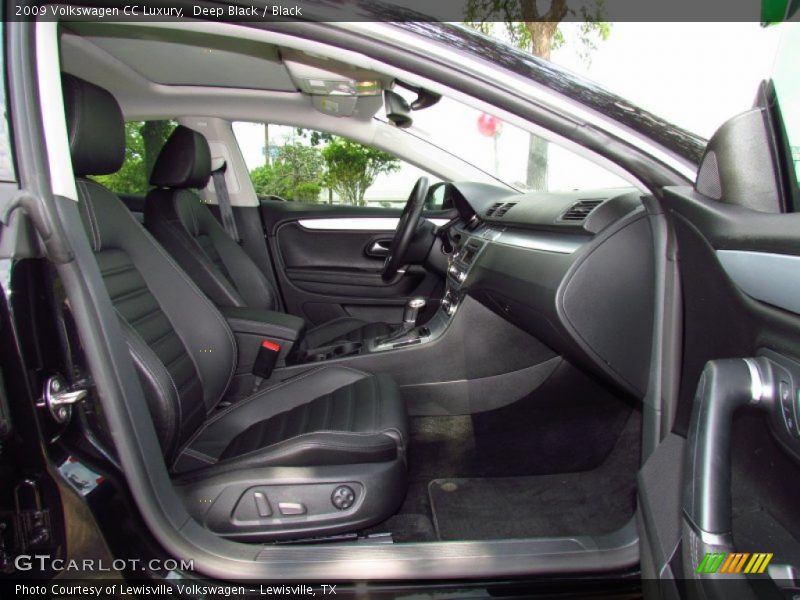 Deep Black / Black 2009 Volkswagen CC Luxury