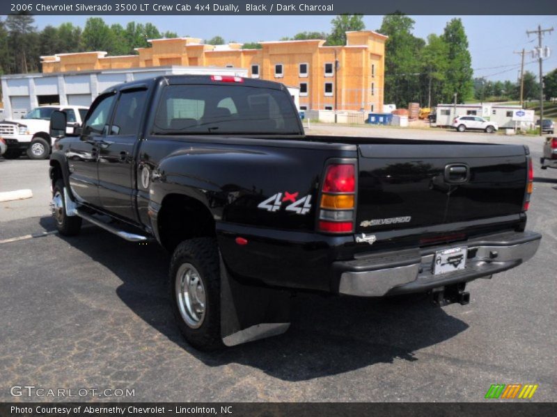 Black / Dark Charcoal 2006 Chevrolet Silverado 3500 LT Crew Cab 4x4 Dually