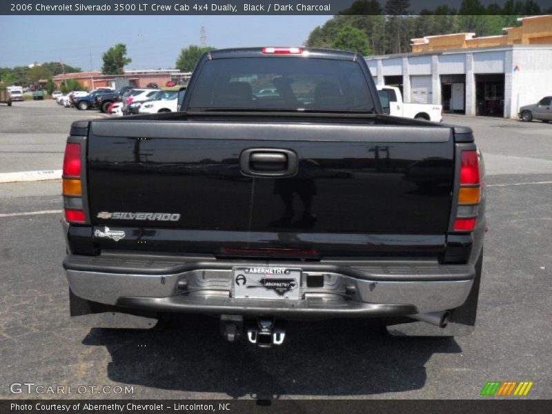 Black / Dark Charcoal 2006 Chevrolet Silverado 3500 LT Crew Cab 4x4 Dually