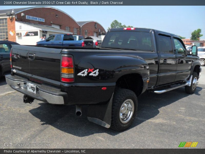 Black / Dark Charcoal 2006 Chevrolet Silverado 3500 LT Crew Cab 4x4 Dually
