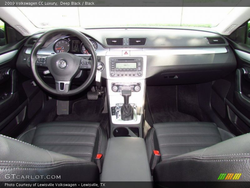 Deep Black / Black 2009 Volkswagen CC Luxury