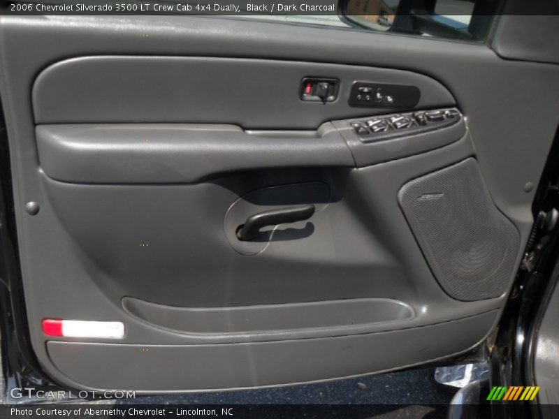 Black / Dark Charcoal 2006 Chevrolet Silverado 3500 LT Crew Cab 4x4 Dually
