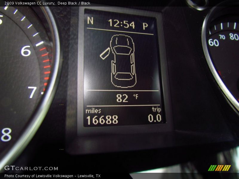 Deep Black / Black 2009 Volkswagen CC Luxury