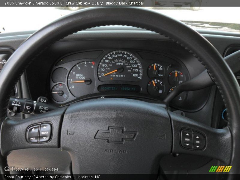 Black / Dark Charcoal 2006 Chevrolet Silverado 3500 LT Crew Cab 4x4 Dually