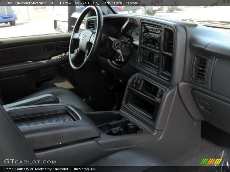 Black / Dark Charcoal 2006 Chevrolet Silverado 3500 LT Crew Cab 4x4 Dually