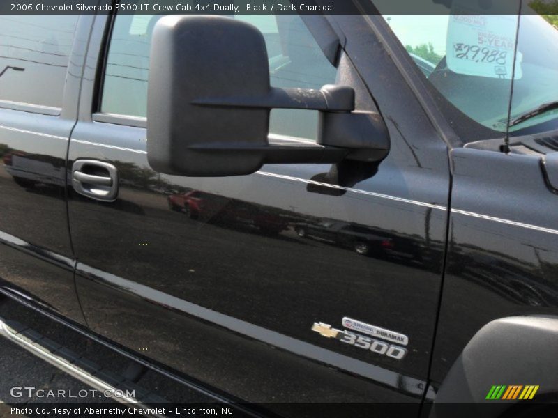 Black / Dark Charcoal 2006 Chevrolet Silverado 3500 LT Crew Cab 4x4 Dually