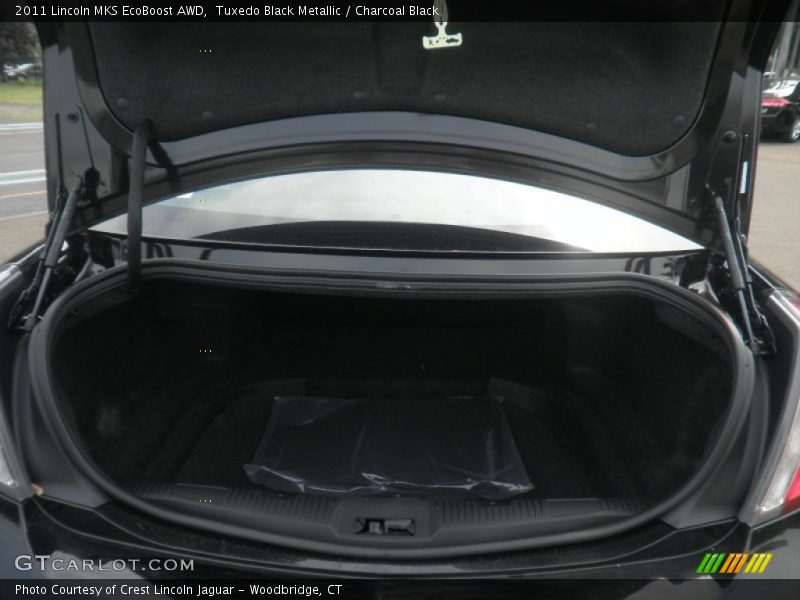 Tuxedo Black Metallic / Charcoal Black 2011 Lincoln MKS EcoBoost AWD