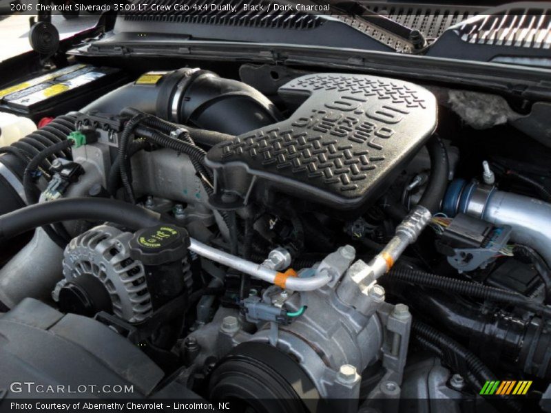  2006 Silverado 3500 LT Crew Cab 4x4 Dually Engine - 6.6 Liter OHV 32-Valve Duramax Turbo Diesel V8