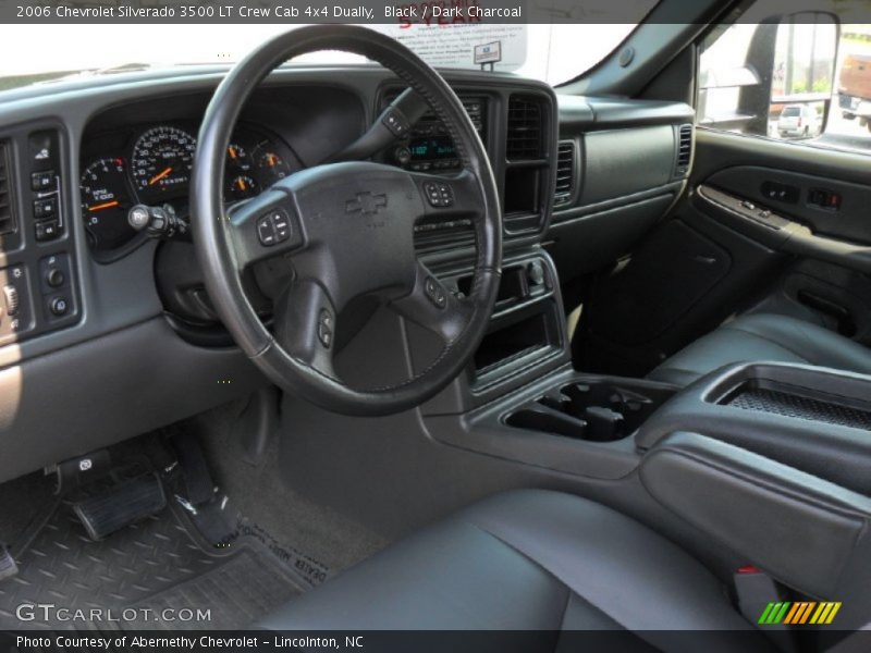Black / Dark Charcoal 2006 Chevrolet Silverado 3500 LT Crew Cab 4x4 Dually