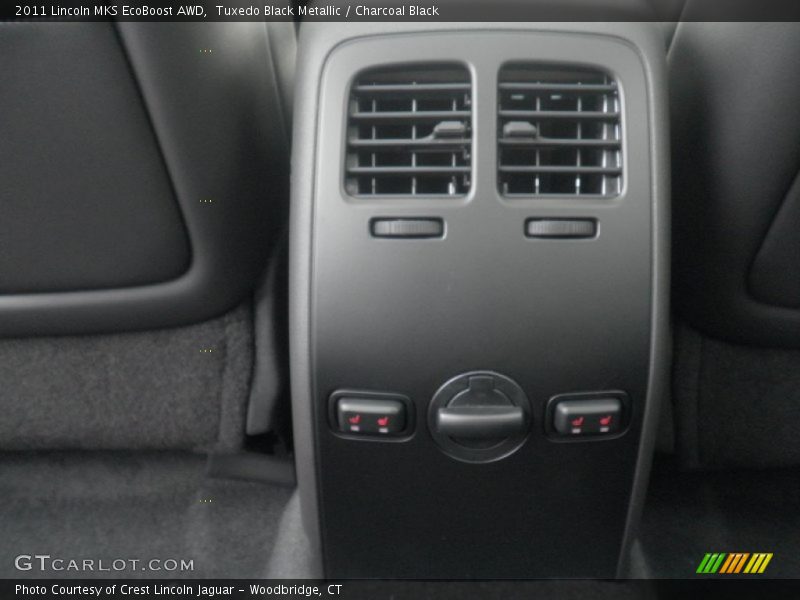 Tuxedo Black Metallic / Charcoal Black 2011 Lincoln MKS EcoBoost AWD