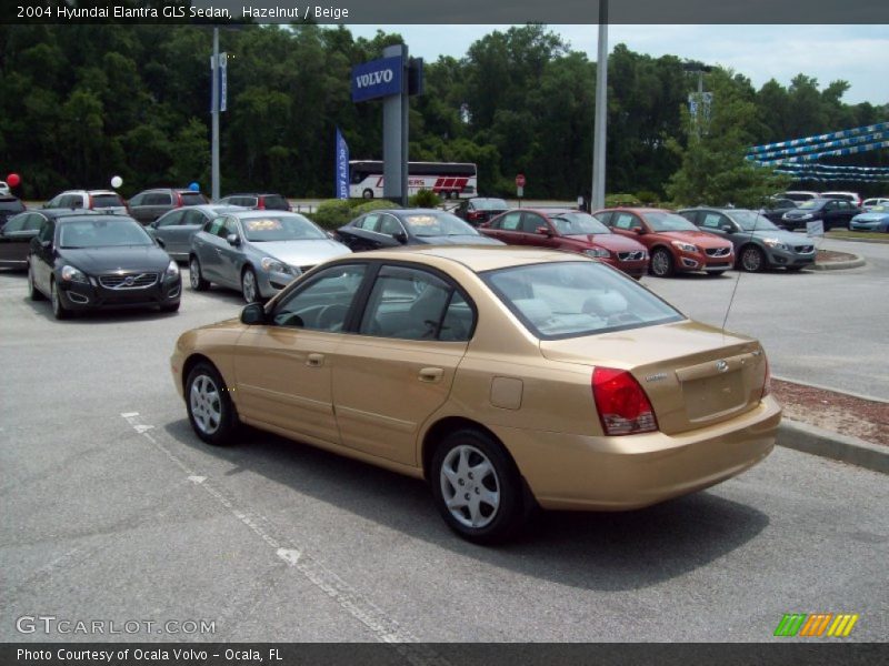 Hazelnut / Beige 2004 Hyundai Elantra GLS Sedan