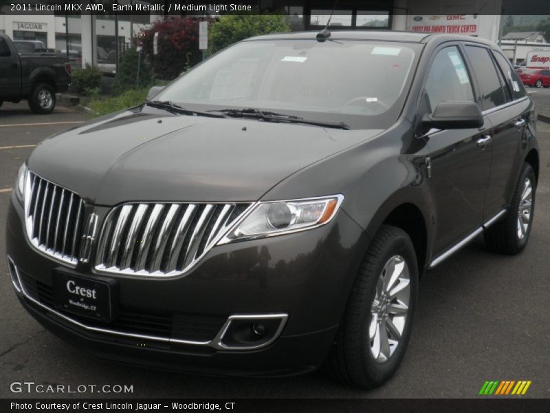 Earth Metallic / Medium Light Stone 2011 Lincoln MKX AWD