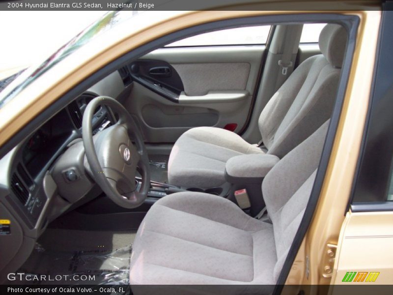 Hazelnut / Beige 2004 Hyundai Elantra GLS Sedan