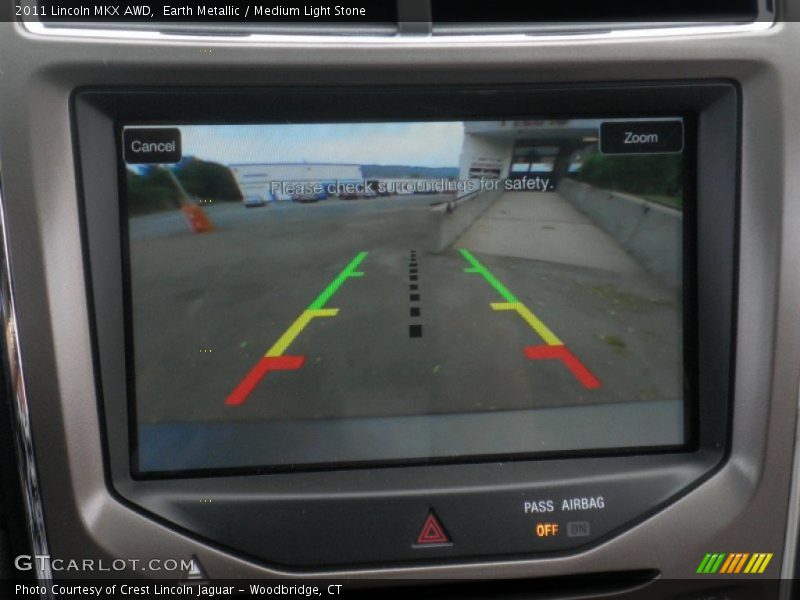 Navigation of 2011 MKX AWD