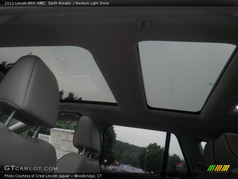 Sunroof of 2011 MKX AWD