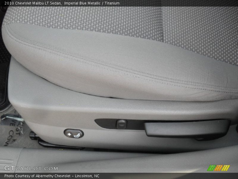 Imperial Blue Metallic / Titanium 2010 Chevrolet Malibu LT Sedan