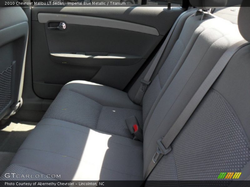 Imperial Blue Metallic / Titanium 2010 Chevrolet Malibu LT Sedan