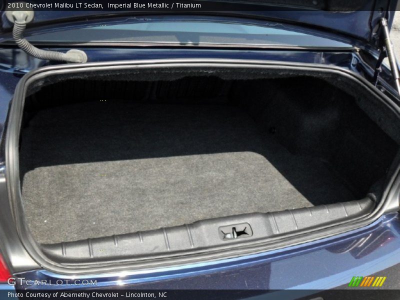 Imperial Blue Metallic / Titanium 2010 Chevrolet Malibu LT Sedan