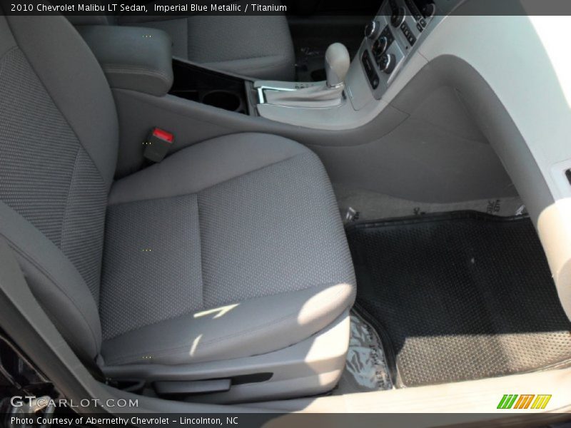 Imperial Blue Metallic / Titanium 2010 Chevrolet Malibu LT Sedan