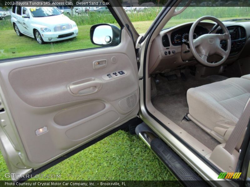  2002 Tundra SR5 Access Cab Oak Interior