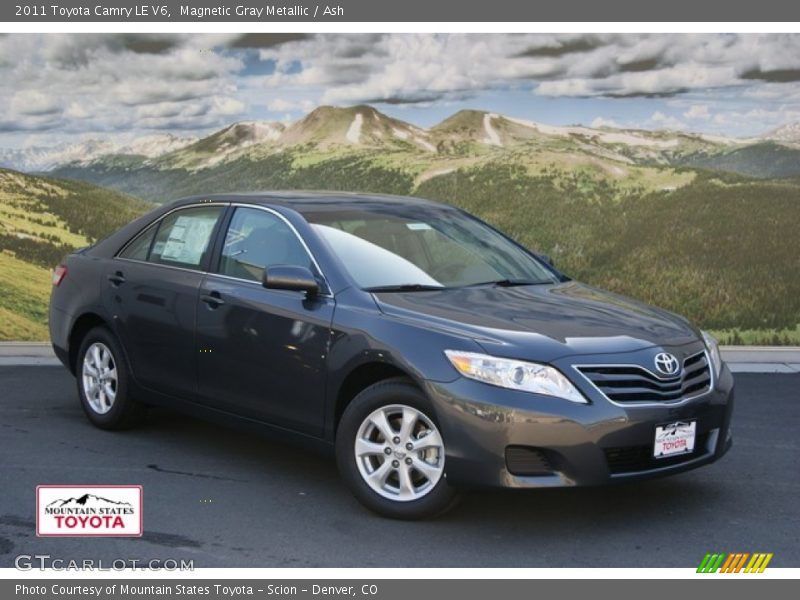 Magnetic Gray Metallic / Ash 2011 Toyota Camry LE V6