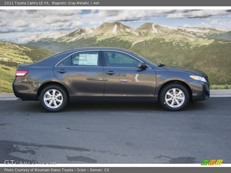 Magnetic Gray Metallic / Ash 2011 Toyota Camry LE V6