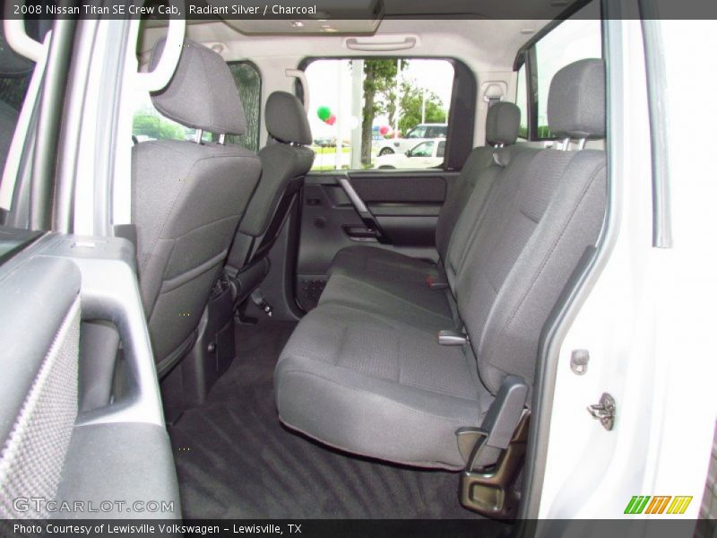 Radiant Silver / Charcoal 2008 Nissan Titan SE Crew Cab