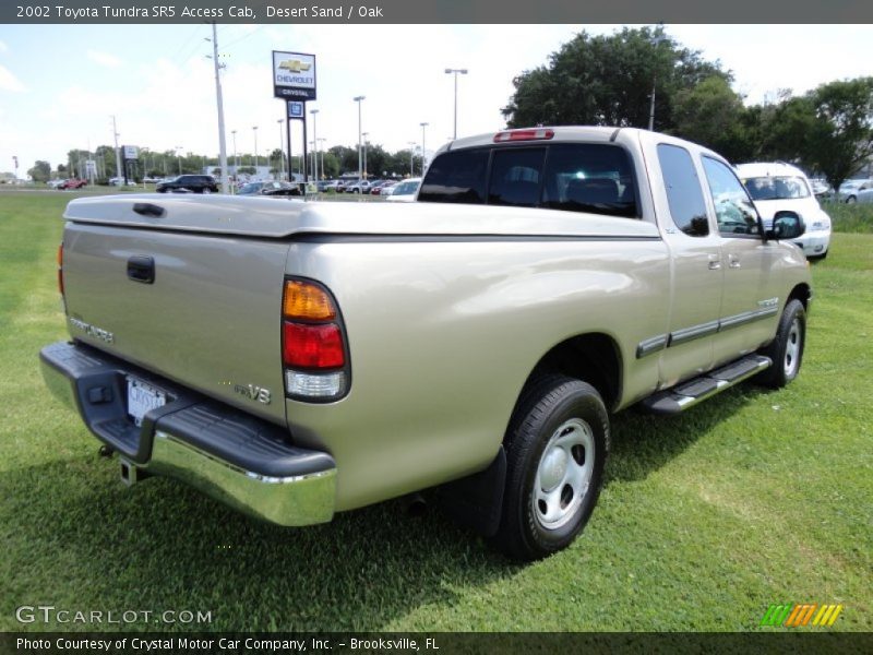 Desert Sand / Oak 2002 Toyota Tundra SR5 Access Cab