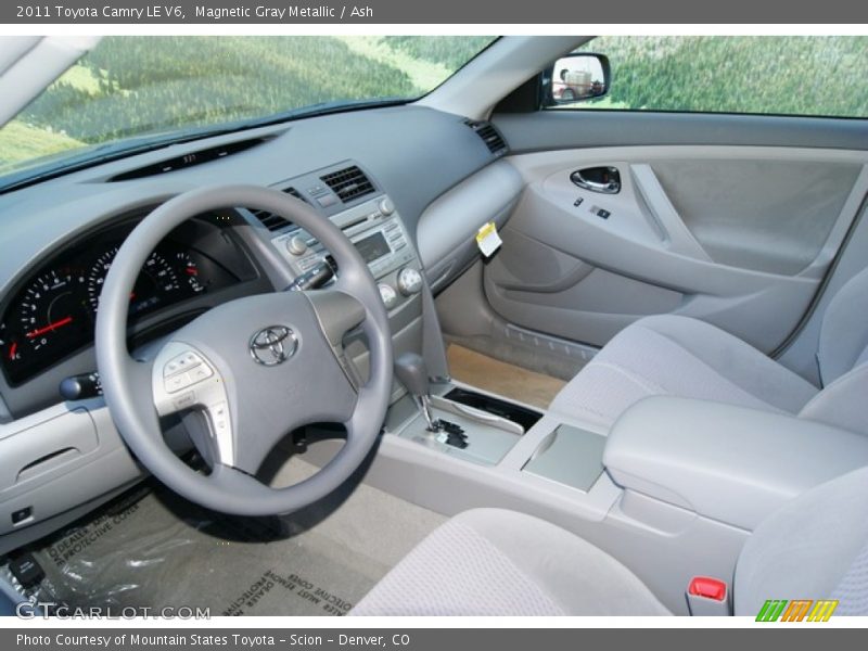 Magnetic Gray Metallic / Ash 2011 Toyota Camry LE V6