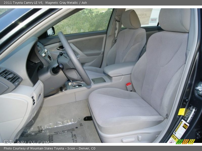 Magnetic Gray Metallic / Ash 2011 Toyota Camry LE V6