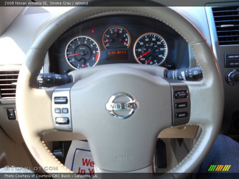 Smoke Gray / Almond 2008 Nissan Armada SE