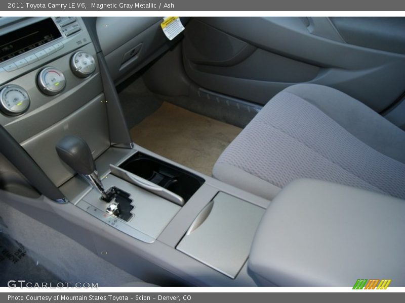 Magnetic Gray Metallic / Ash 2011 Toyota Camry LE V6