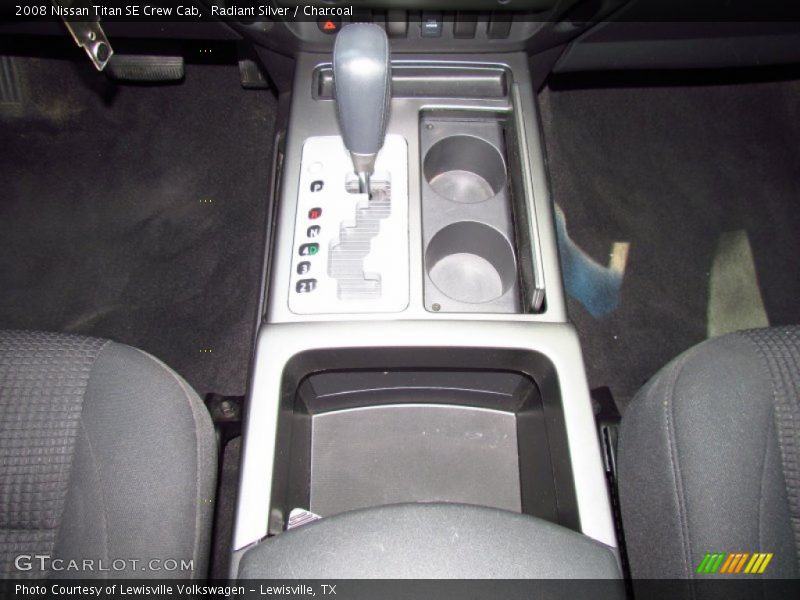 Radiant Silver / Charcoal 2008 Nissan Titan SE Crew Cab